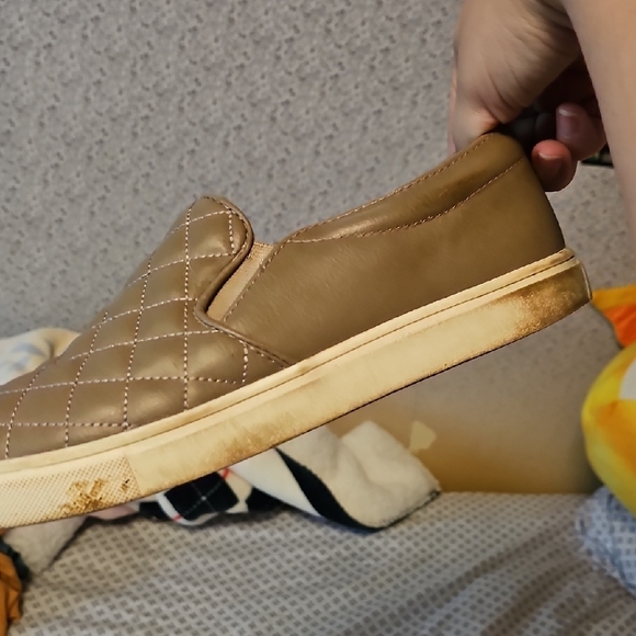 A New Day Quilted Slip-On Shoes in Taupe - Picture 4 of 6